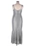 Hutch Metallic Silver Cocktail Dress Size 14W - photo 2