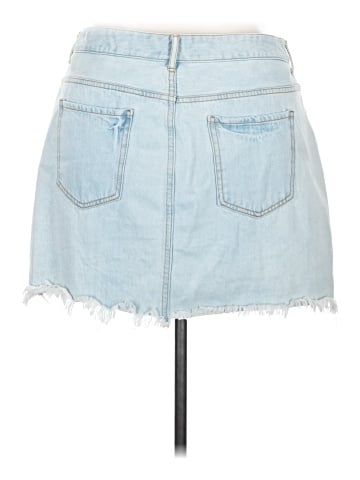 Forever 21 Plus Denim Skirt (view 2)