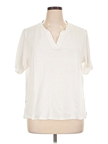 Purejill Short Sleeve Henley (view 1)
