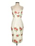 NBD 100% Polyester Floral Ivory Cocktail Dress Size S - photo 1