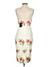 NBD 100% Polyester Floral Ivory Cocktail Dress Size S - photo 2