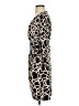 Nine West Graphic Black Casual Dress Size 2 - photo 5