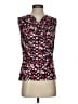 Mandy Evans Burgundy Sleeveless Blouse Size S - photo 1