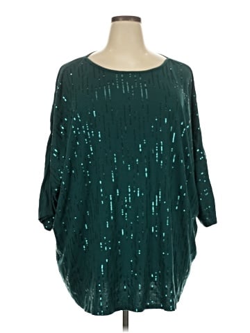 Catherines 3/4 Sleeve Blouse (view 1)