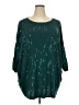 Catherines Teal 3/4 Sleeve Blouse Size 3X - photo 1