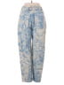 Rachel Comey 100% Cotton Tie-dye Blue Jeans Size 4 - photo 2