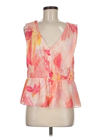 White House Black Market Sleeveless Blouse (view 1)