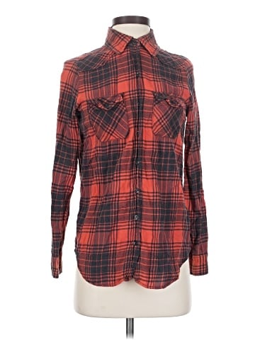 I Love H81 Long Sleeve Button-Down Shirt (view 1)