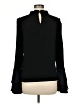 Patrizia Luca 100% Polyester Black Long Sleeve Blouse Size M - photo 2