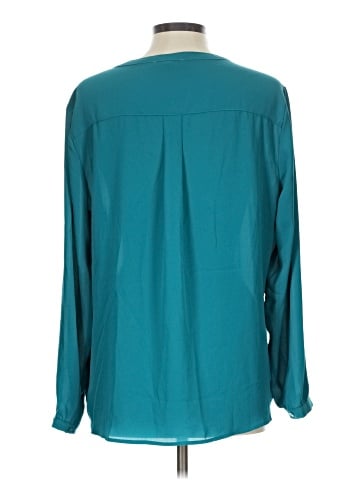 Adrianna Papell Long Sleeve Blouse (view 2)