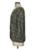 MICHAEL Michael Kors 100% Viscose Animal Print Black 3/4 Sleeve Blouse Size L - photo 5