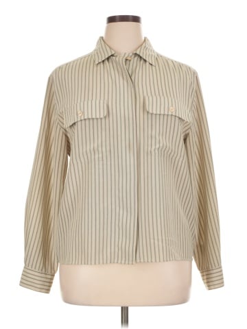 Jones New York Long Sleeve Blouse (view 1)