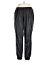 Roaman's 100% Polyester Black Track Pants Size 16 - photo 1