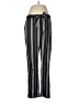 Vince Camuto Stripes Black Casual Pants Size 6 - photo 1