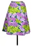 Assorted Brands Floral Purple Casual Skirt Size 2 - photo 2