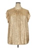 DR2 Gold Short Sleeve Blouse Size 3X - photo 1