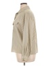Jones New York 100% Polyester Stripes Tan Long Sleeve Blouse Size 16 - photo 5