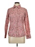 Boden Print Pink Long Sleeve Button-Down Shirt Size 10 - photo 1