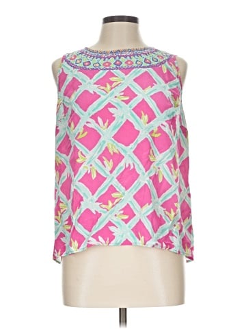 Lilly Pulitzer Sleeveless Silk Top (view 1)