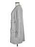 St. John Gray Wool Cardigan Size M - photo 5