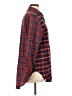 Very J Plaid Red Long Sleeve Button-Down Shirt Size L - photo 4