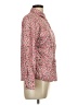 Boden Print Pink Long Sleeve Button-Down Shirt Size 10 - photo 4