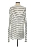 Michael Lauren 100% Modal Silver Long Sleeve Top Size S - photo 2