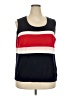 Talbots Blue Sleeveless T-Shirt Size 3X - photo 1