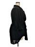 Torrid 100% Rayon Black 3/4 Sleeve Button-Down Shirt Size 5X Plus (5) - photo 4
