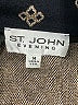 St. John Paisley Gold Jacket Size 14 - photo 6