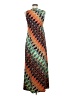 NY Collection Print Green Casual Dress Size M - photo 2