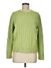Denim & Co Solid Green Pullover Sweater Size M - photo 1