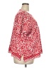 Kim Rogers 100% Cotton Red Short Sleeve Blouse Size 3X - photo 4