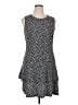 MICHAEL Michael Kors Polka Dots Black Casual Dress Size XL - photo 1