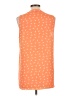 Maurices 100% Polyester Orange Sleeveless Blouse Size L - photo 2