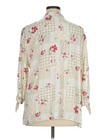 Allison Daley 3/4 Sleeve Blouse (view 2)