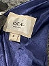 ECI Print Blue Casual Dress Size 8 - photo 7