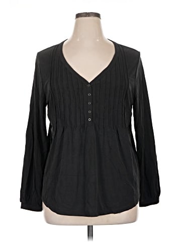 Lucky Brand Long Sleeve Blouse (view 1)