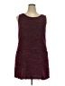 Just Fab 100% Polyester Tweed Burgundy Casual Dress Size XXL - photo 1