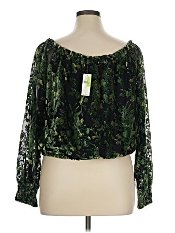 Anthropologie 3/4 Sleeve Blouse (view 2)