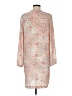 Joe Fresh Paisley Tan Casual Dress Size M - photo 2