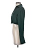 Nicholas 100% Silk Green Long Sleeve Silk Top Size 0 - photo 5