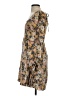 Mittoshop 100% Polyester Floral Brown Casual Dress Size S - photo 5