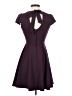 B. Darlin Solid Burgundy Cocktail Dress Size 3 - 4 - photo 2