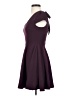 B. Darlin Solid Burgundy Cocktail Dress Size 3 - 4 - photo 5