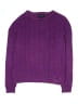Lands' End 100% Baumwolle Tweed Purple Pullover Sweater Size L (kids) - photo 1