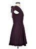 B. Darlin Solid Burgundy Cocktail Dress Size 3 - 4 - photo 4