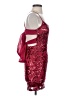 B. Smart Burgundy Cocktail Dress Size 2 - photo 4