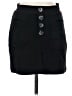 Blāshe Solid Black Casual Skirt Size S - photo 1