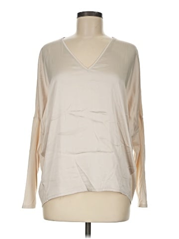 White House Black Market Long Sleeve Blouse (view 1)